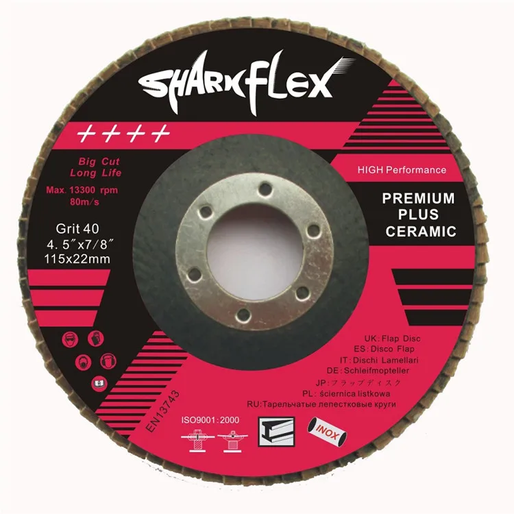 Cutflex Europe Quality Klingspor And Norton Quality Flap Disc For