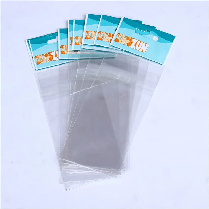 cello bags clear self adhesive seal plastic bags Opp bag