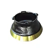 Spare Parts for Hydraulic Cone Crusher Manganese Casting Steel Mantle and Concave