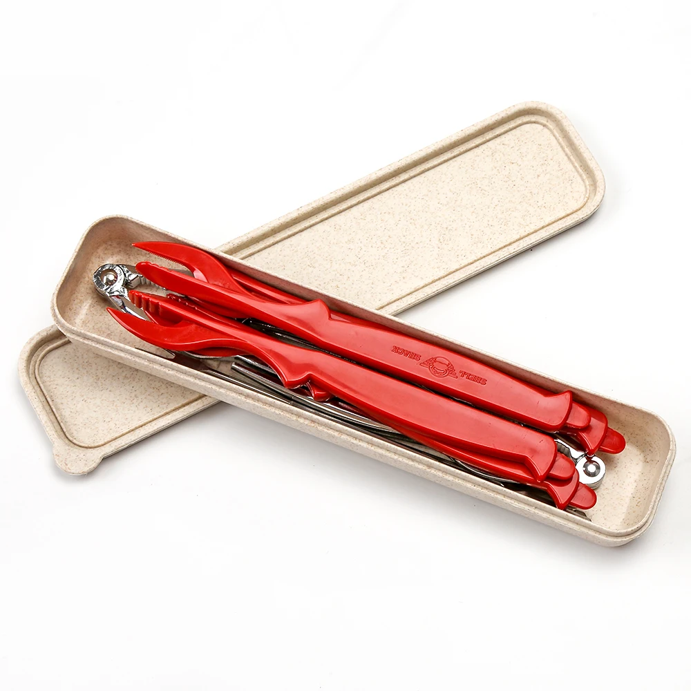 热卖金属蟹龙虾饼干镐叉10pcs多功能海鲜工具套装