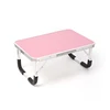 Simple Style Detachable Folding Table On Bed Office Table Steel Laptop Table Coffee Desk