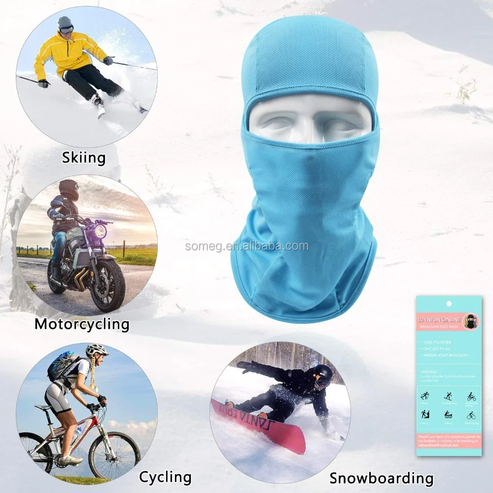 Outdoor Cycling Balaclava Full Face Cover Bicycle Ski Snowboard Sport Headgear 