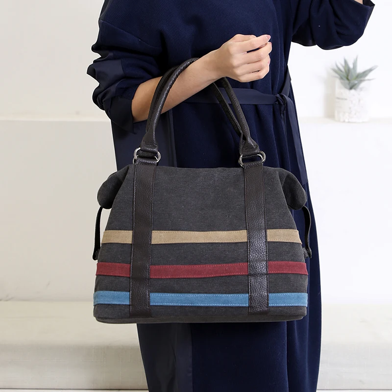 2020 Fashion Tote Bags Canvas Woman Lady handbag