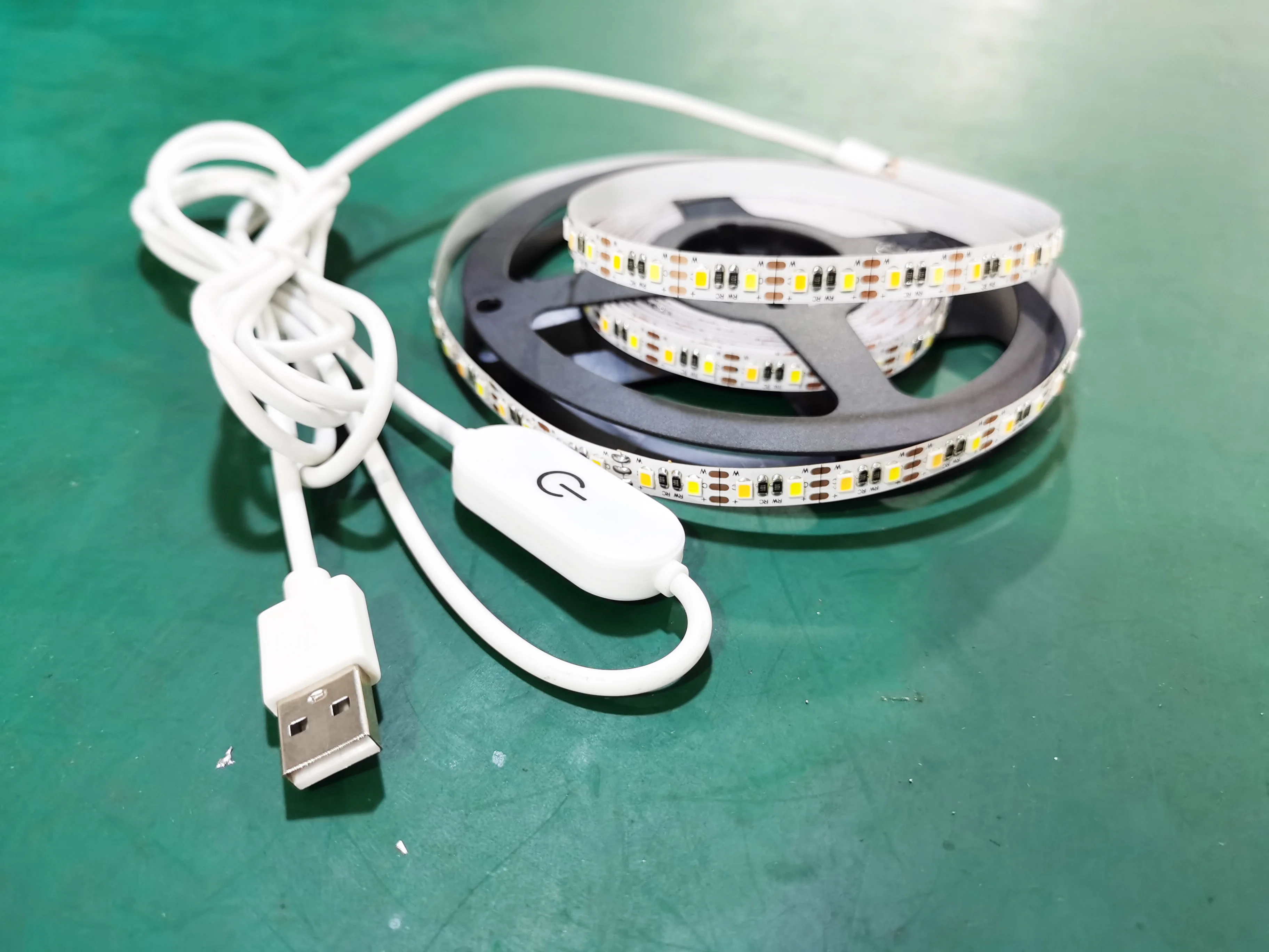 5v Usb Dual Color Strip Light Bicolor Led Touch Dimmer Usb Light 5v