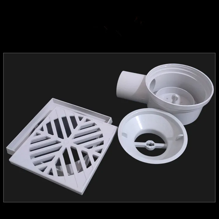 Plastic Bathroom Floor Drains Floor Cover Floor Filter Plastic Shower