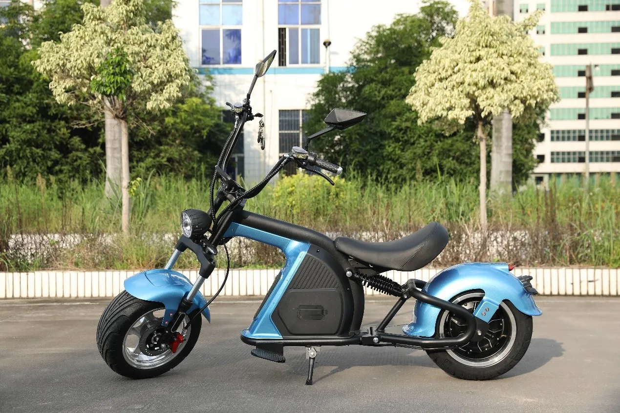 2022 Hot Sale 3000W Fat Tire Electric Scooter Citycoco Motorcycle in US Warehouse