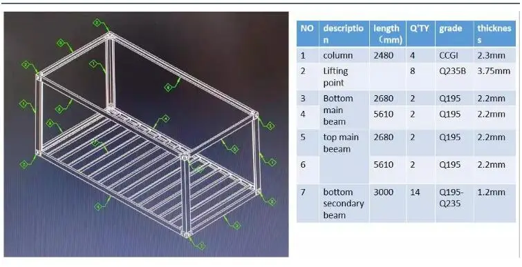 prefab flatpack field modular mobile shipping container office prefabricated luxury 20ft 40ft store house