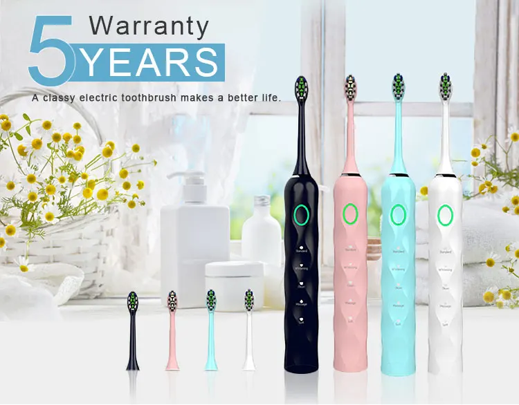 electric silicone toothbrush