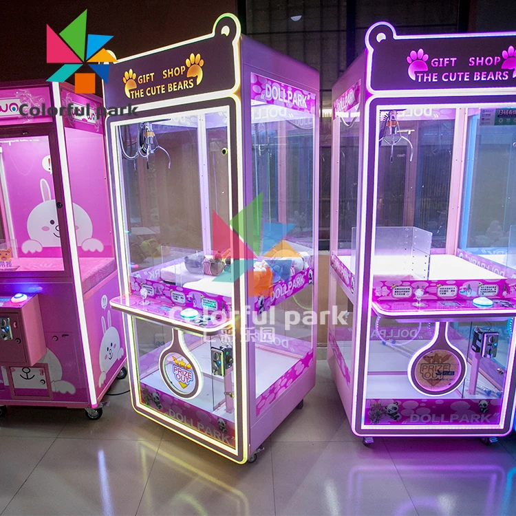 Colorful Park Claw Machines Game/ Mini Claw Machines/ Claw Crane