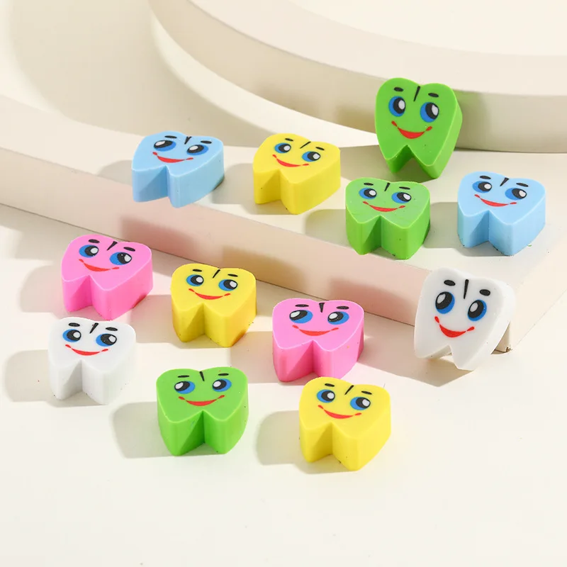 Tooth Shaped Cute Cheap Erasers Pencil Erasers Rubber Buy Rubber erasers pencil Eraser Product
