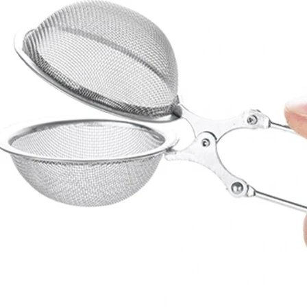 
YongKang Minli Stainless Steel Mesh Tea Strainer With Handle For Lid Tea 