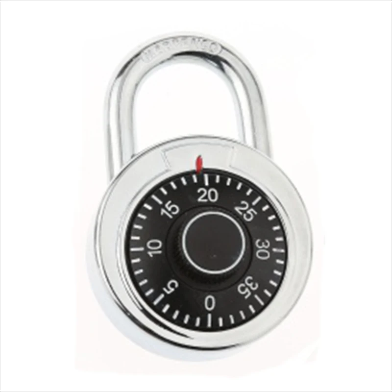 Standard 3 Dial Combination Padlock Keyless Oem 53*35*33mm 1pc