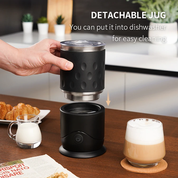 Detachable Power Base 600w Voltage Cold Hot Milk Frothing For Latte ...