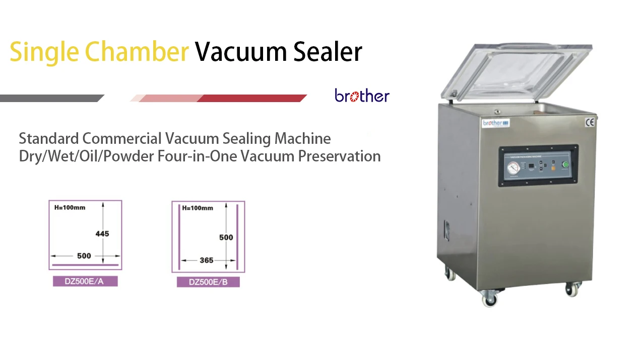 Brother Chamber Vaccum Sealer Machine,Vacuum Packing Sealing Machine