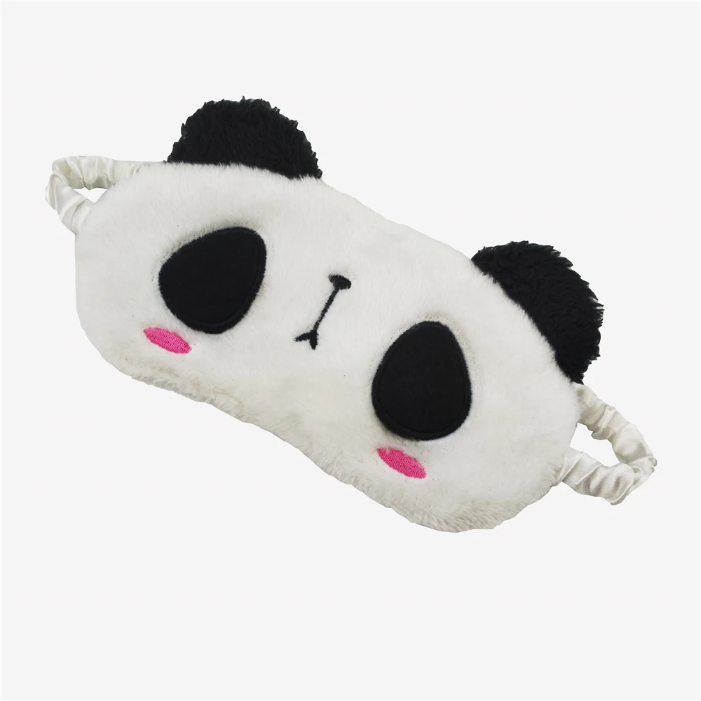 New Design Nice Unicorns Horn Eye Mask Travel Soft Plush Eye Sleep Mask