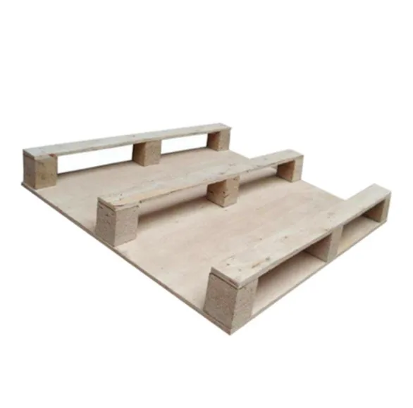 Wooden Pallet Heavy Duty Large Stackable Reversible Euro Pallet Single