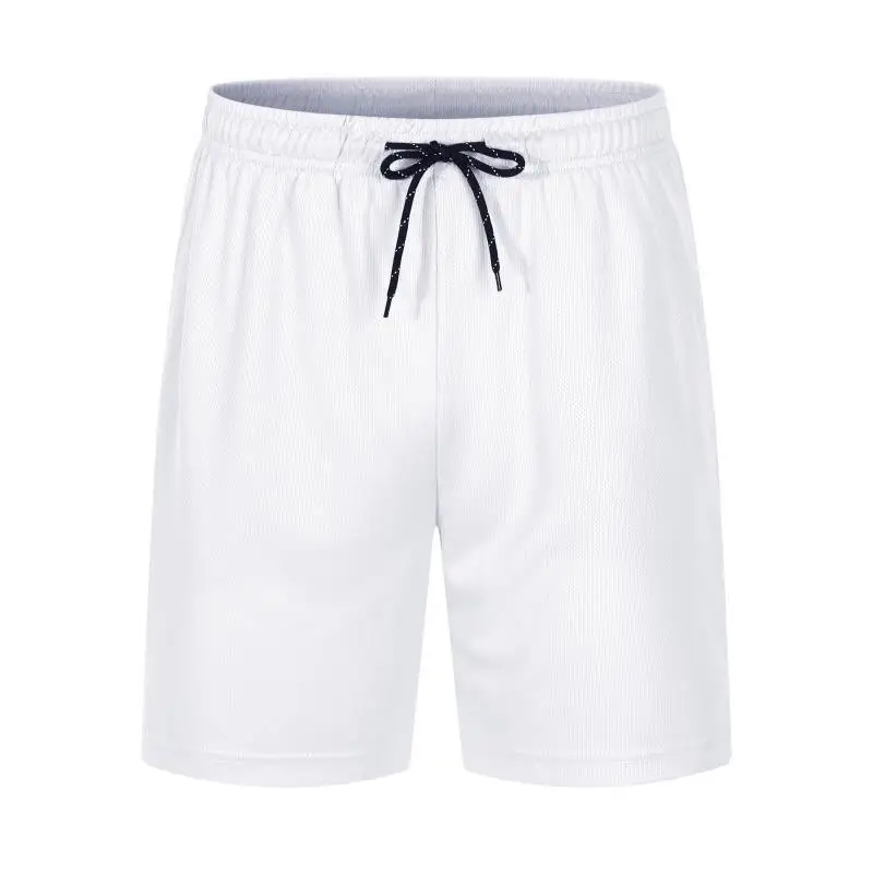 Schnelltrocknende Shorts für Herren in Volltonfarbe, reine Farbe, Strandmode, lässig, Sommer, Schwarz, Mann, Badeshorts, Großhandel581_voghion.com