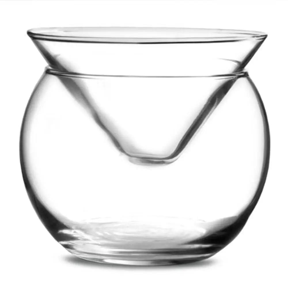 Fine Barware Nouveau d'olive d&eacute;corative d&eacute;cor&eacute;e Cocktail verre Lot de 2