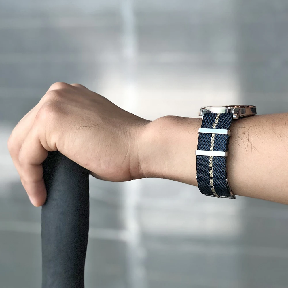 New Material Special Nylon Design Fabric Bracelet Band Single Pass