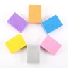 Fingernails mini square double-sided nail file Candy 6 colors optional nail file set professional manicure tools