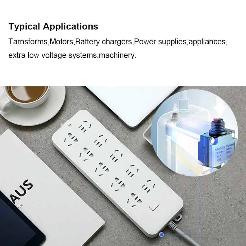 Kuoyuh 88 Series 12A Manual Reset Thermal Overload Protector
