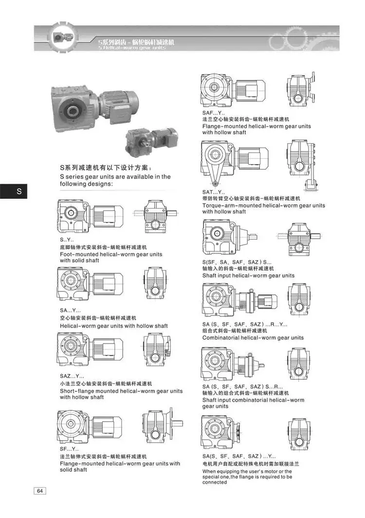 OEM service high torque right angle cast iron housing worm gear gearbox parts