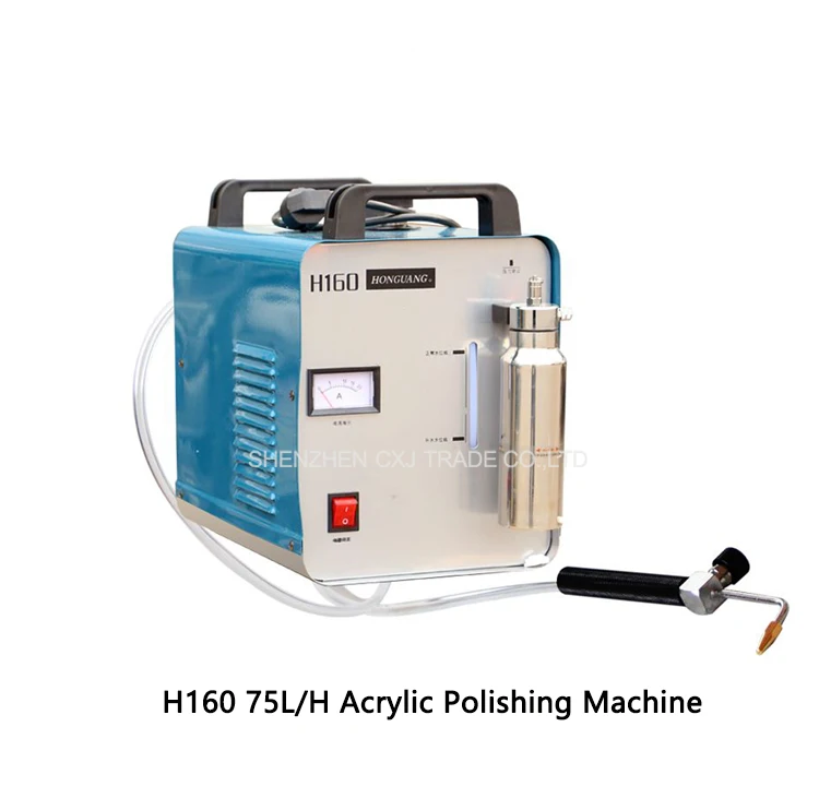 High Power Electric Polisher Crafts 75l/h Acrylic Flame Polishing