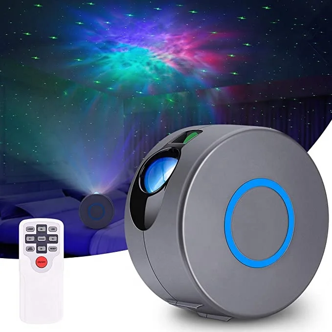 Biumart 2020 Amazon Upgrade Sky Galaxy Projector LED Nebula Cloud Laser Star Night Light Projector with Remote controller