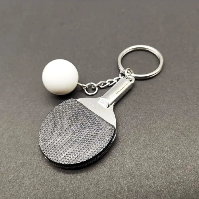 Sports Table Tennis Ball Keychain Ping Pong Paddle Key Chain Souvenir Gift Buy Table Tennis