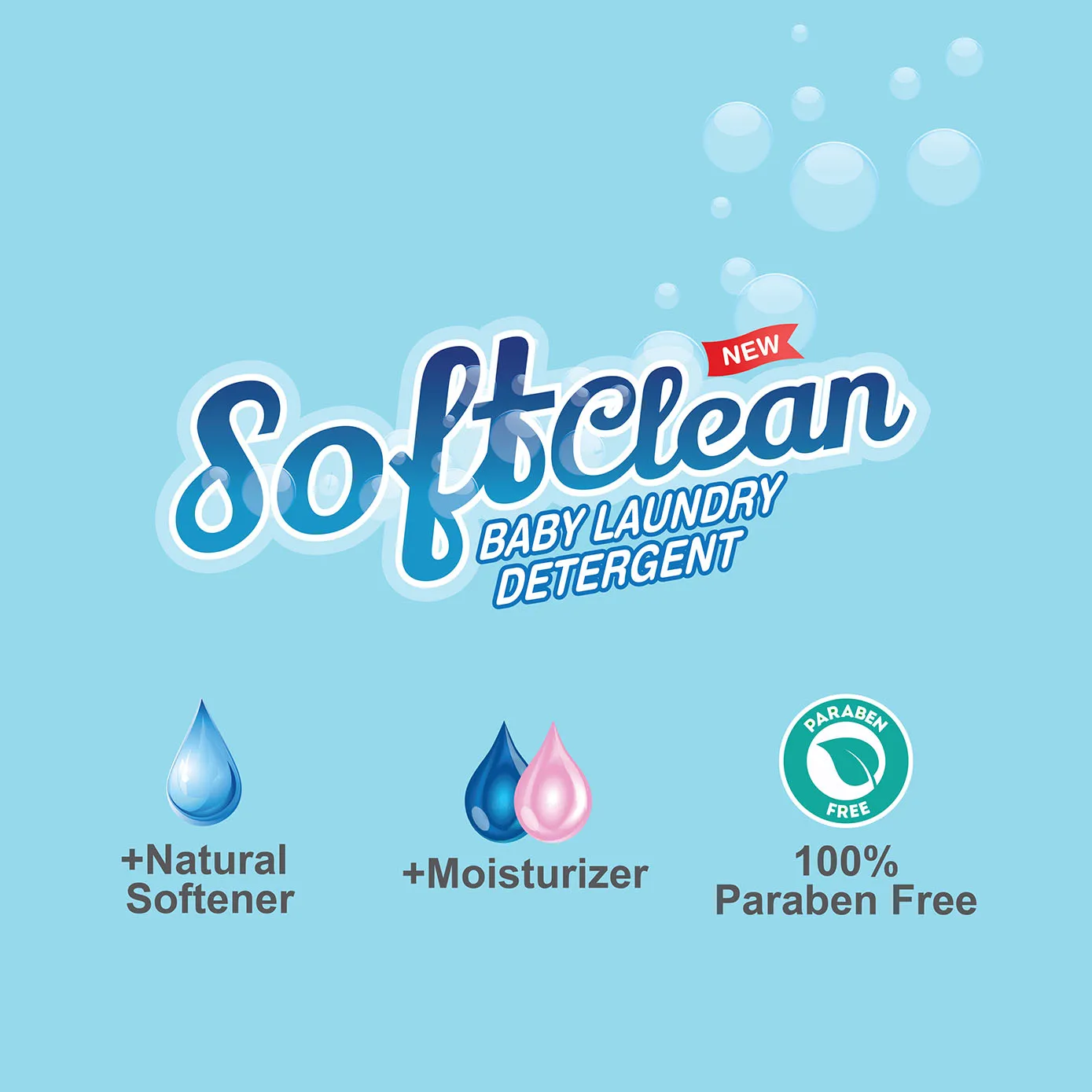 Hot Selling In Malaysia Baby Laundry Detergent Natural Softener 2l