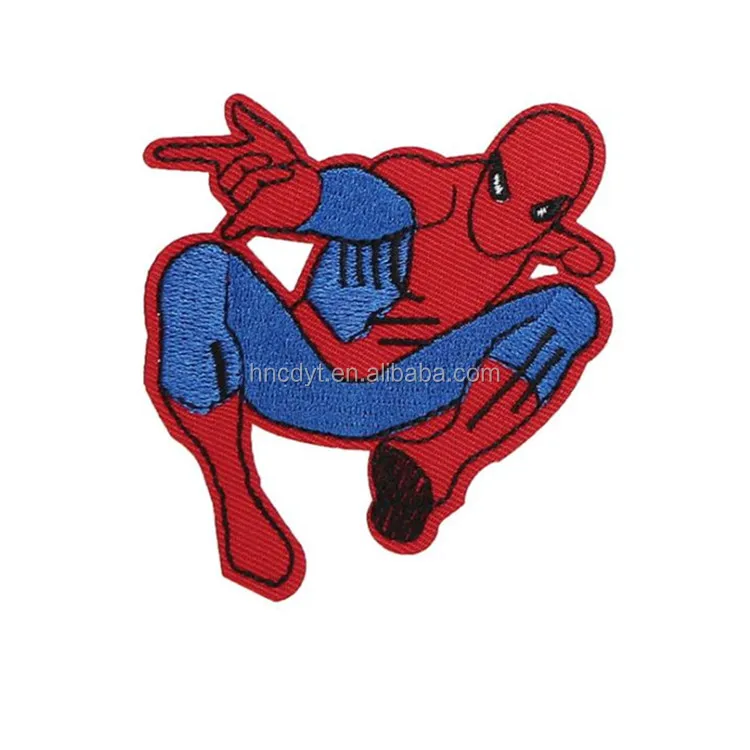 Máscara Personalizada De Dibujos Animados Para Hombre Araña,Ropa Con Parche  Bordado - Buy Máscara De Spiderman Parche De Bordado,Parche De Bordado De  Spiderman,Parche De Bordado De Animación Product on 