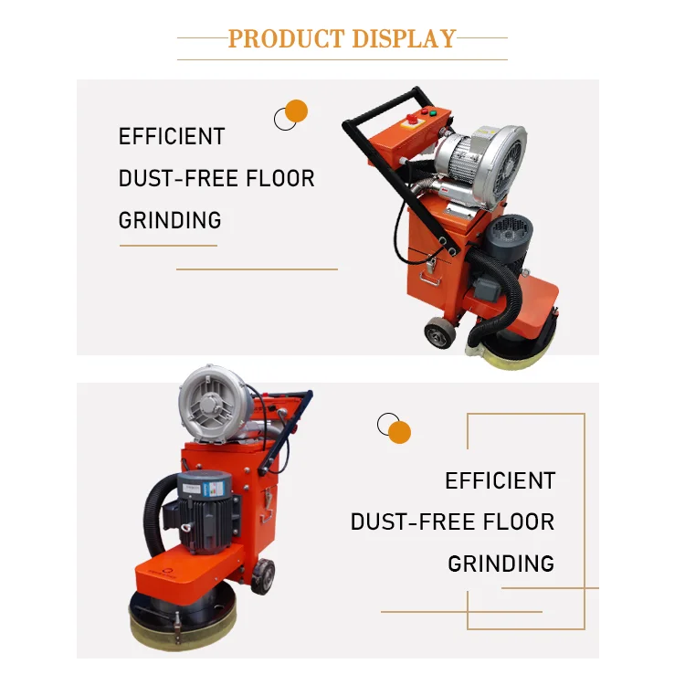 RS380 Dust-free Concrete Surfase Floor Grinding Machine