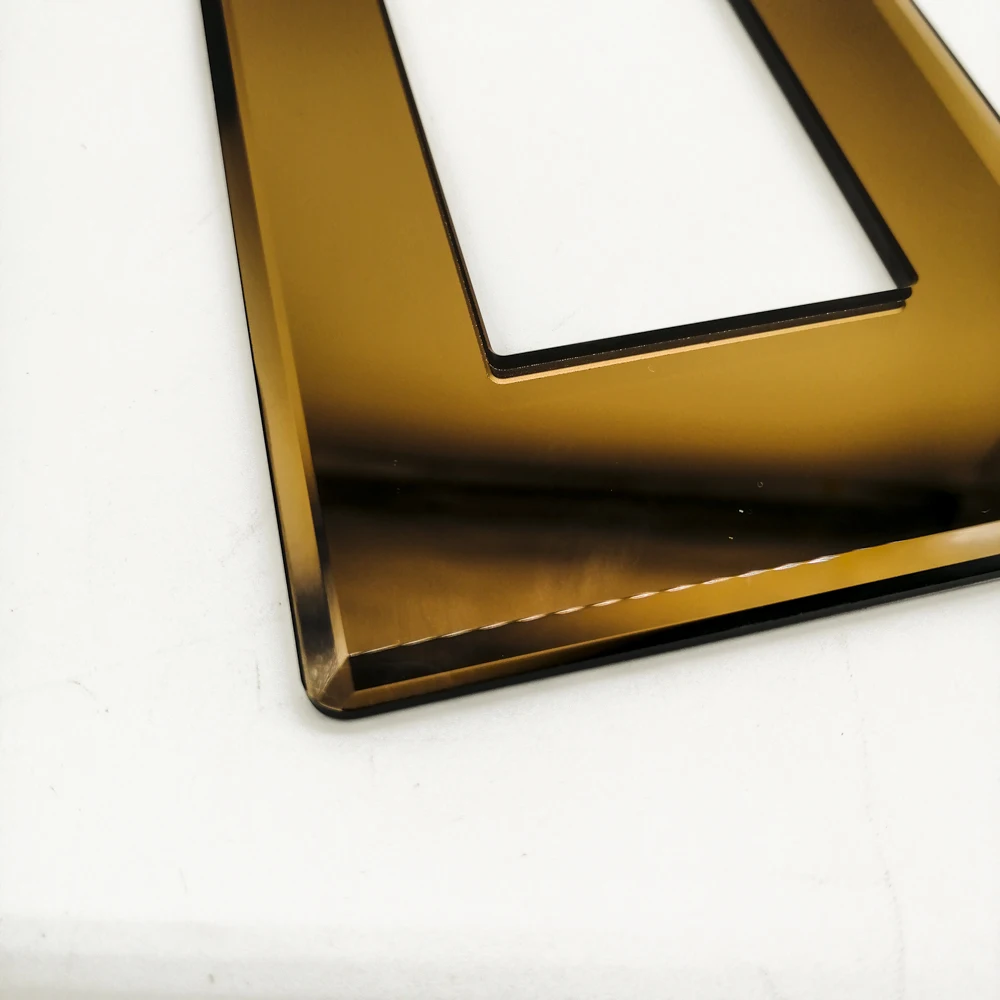 Customized Factory Supplier SWC Coated Film Glass Frame Screen Protector Glass Tempered Glass