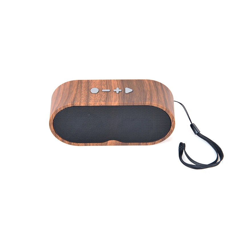 OEM F3 Wooden Wireless Stereo Mini Portable Speaker - ANKUX.COM