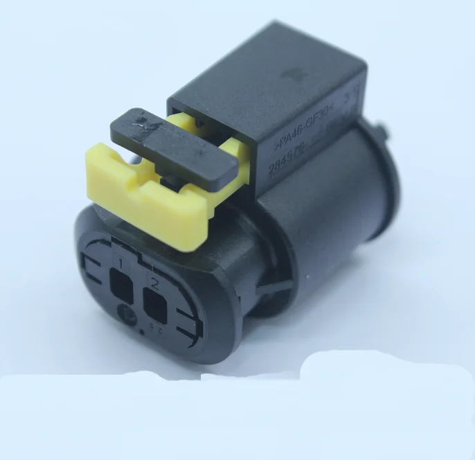 2 Pin 284556-1 Automotive Connector Plug The Electromagnetic Valve ...