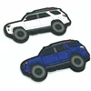 Custom car rubber pvc patches for clothes