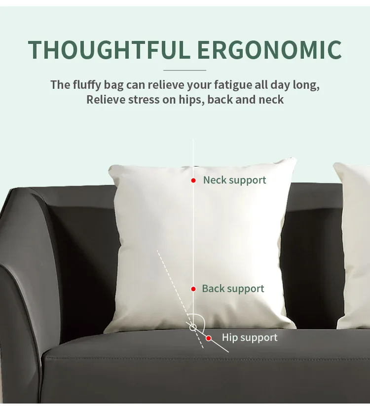 Pengpai Handle Office Furniture One Set Wohnzimmer Sofa Couch