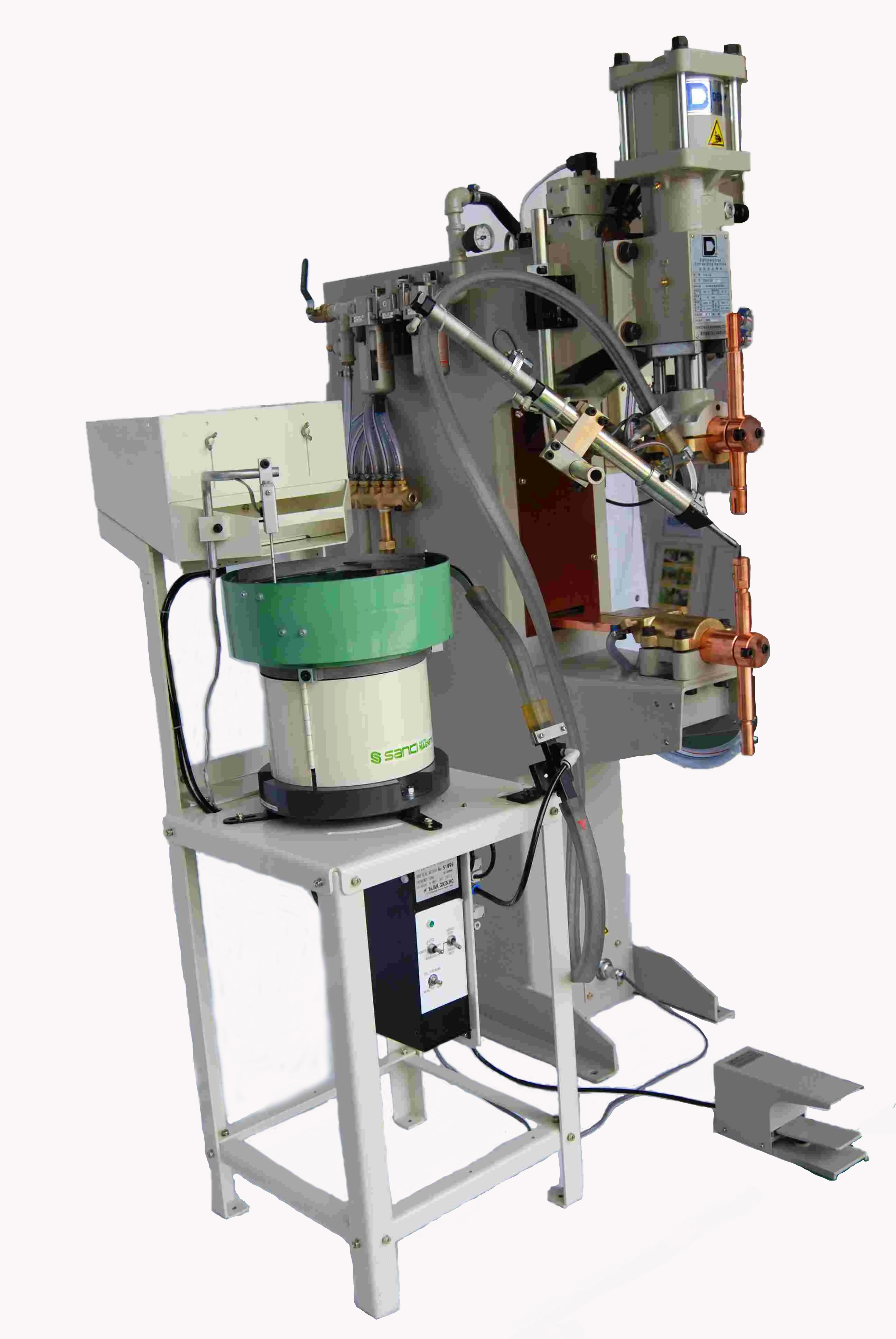 PLC Automatic Nut Feeder Machine With 260mm Bowl ISO Approved