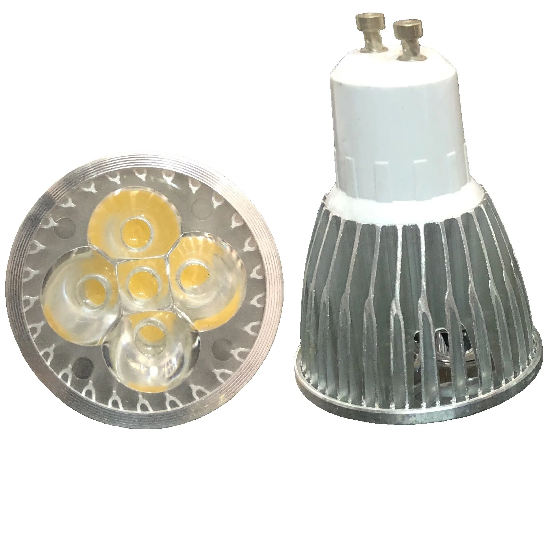 High bright lumen 12v 24v 85-265v gu10 led bulb spotlight