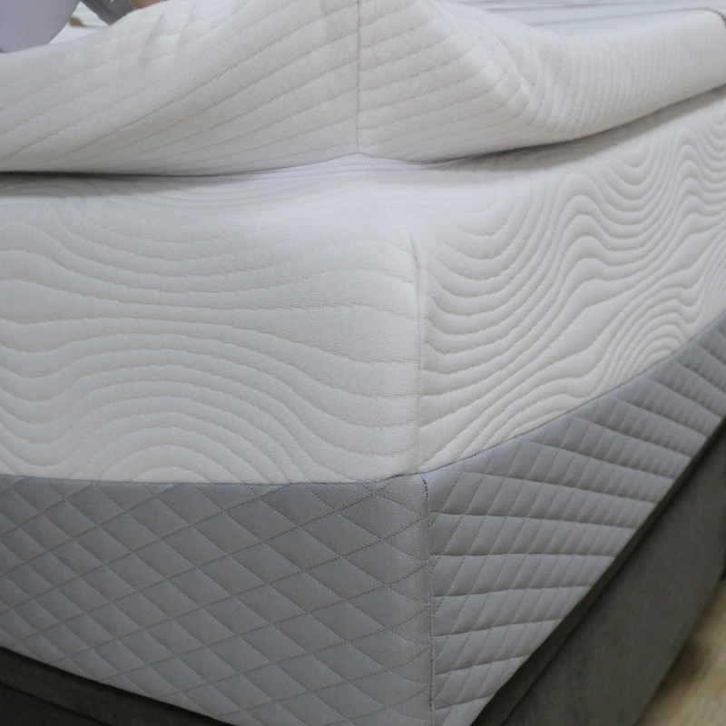 Breathable Bed Mattress Vacuum Packed Latex Mattress Roll Up Foam