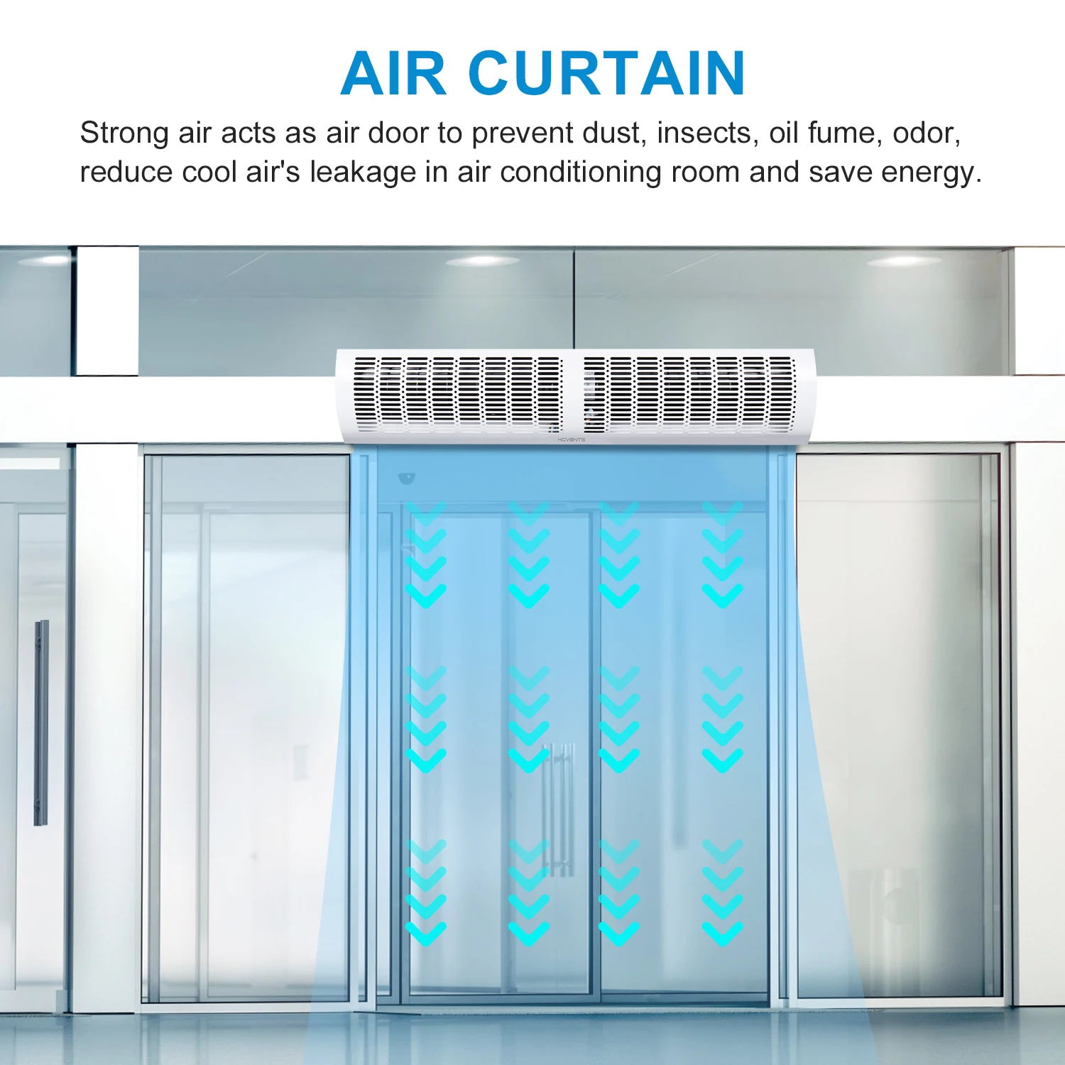 Air Curtain, HVAC, 2000mm - detail 12