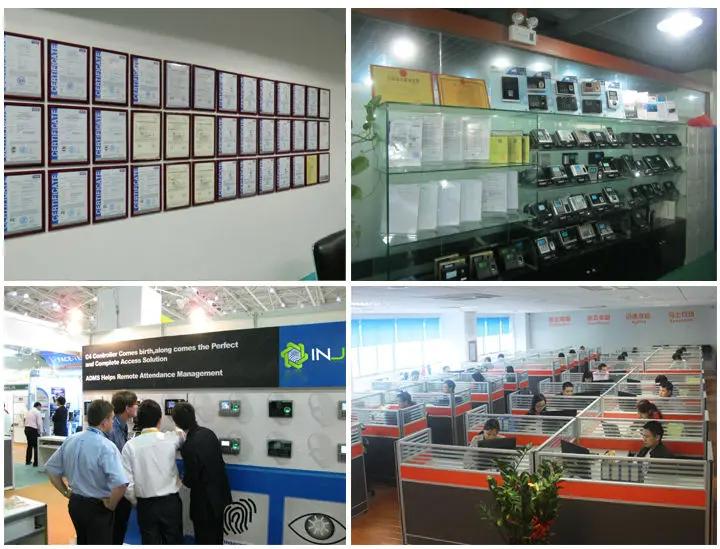 Battery Operated Time Clocks Employee Biometric Fingerprint & Rfid