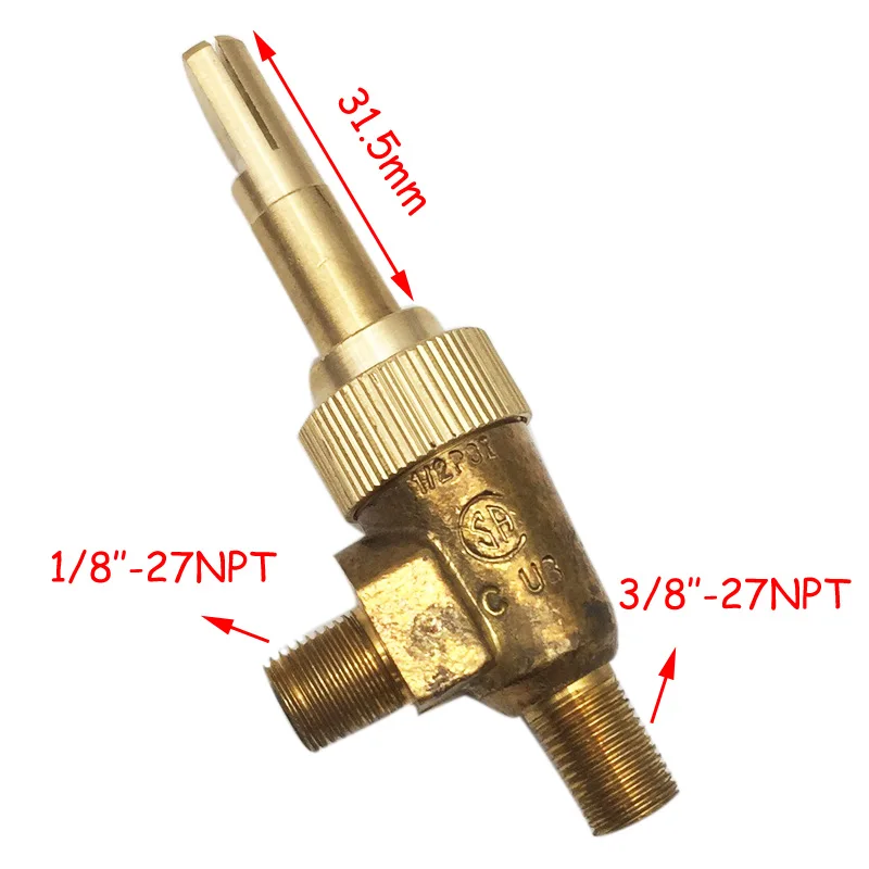 Gas Griddle Lpg Grill Spare Parts Replacement Control Valve Catering