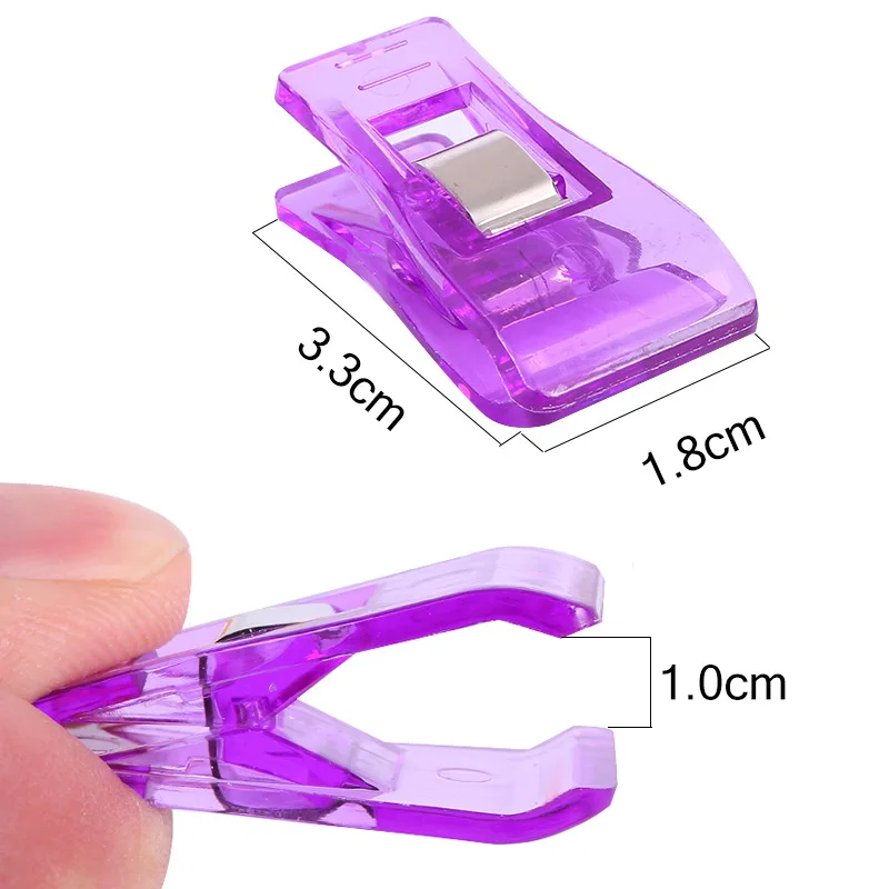 Factory 33mm Medium Binding Axe Clips Craft Holding Wonder Clips Sewing ...