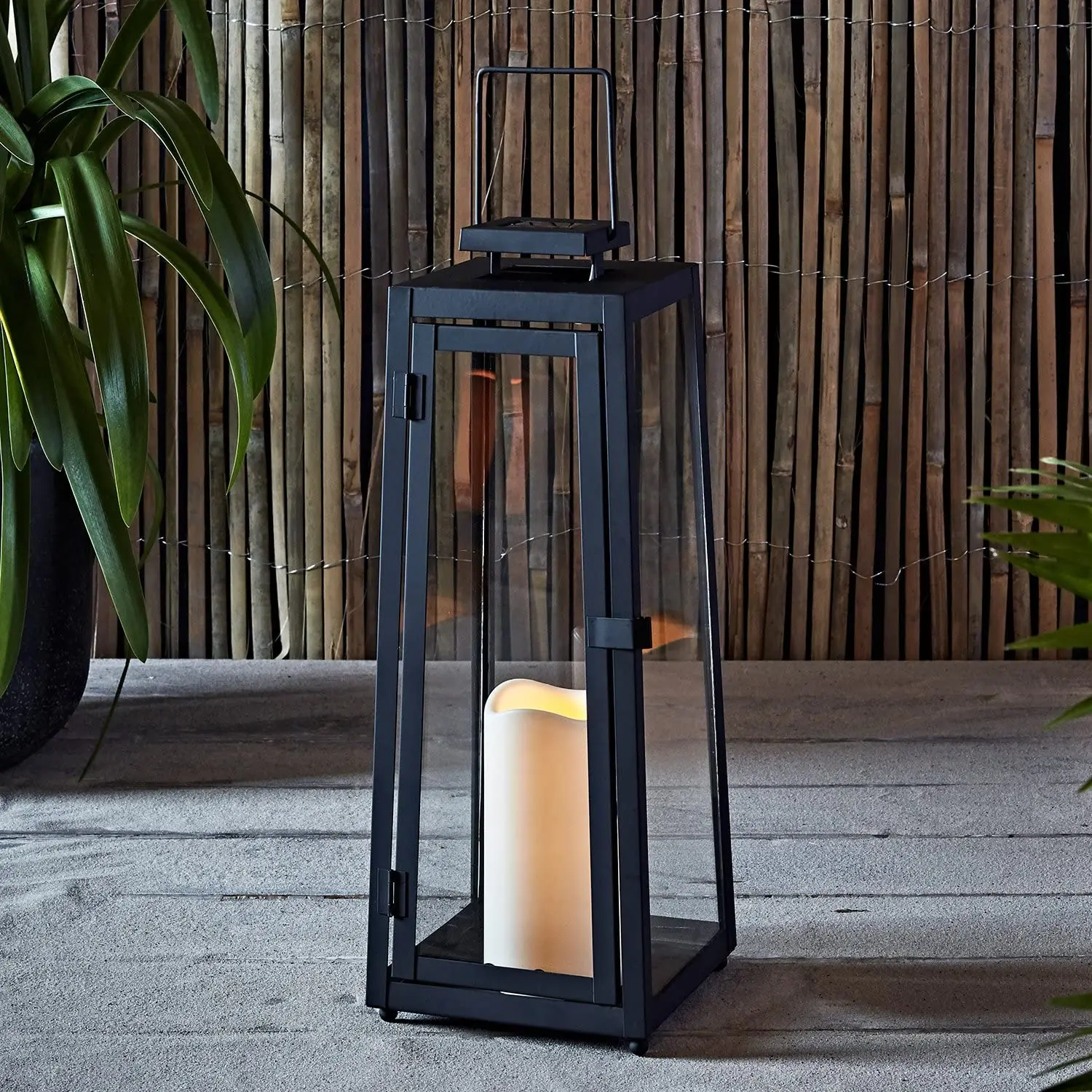 tall solar lantern