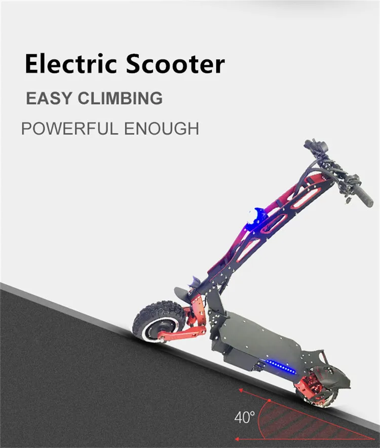 New SK-11adult 8000W offroad foldable off road dual motor electric scooter in Europe warehouse warehouse