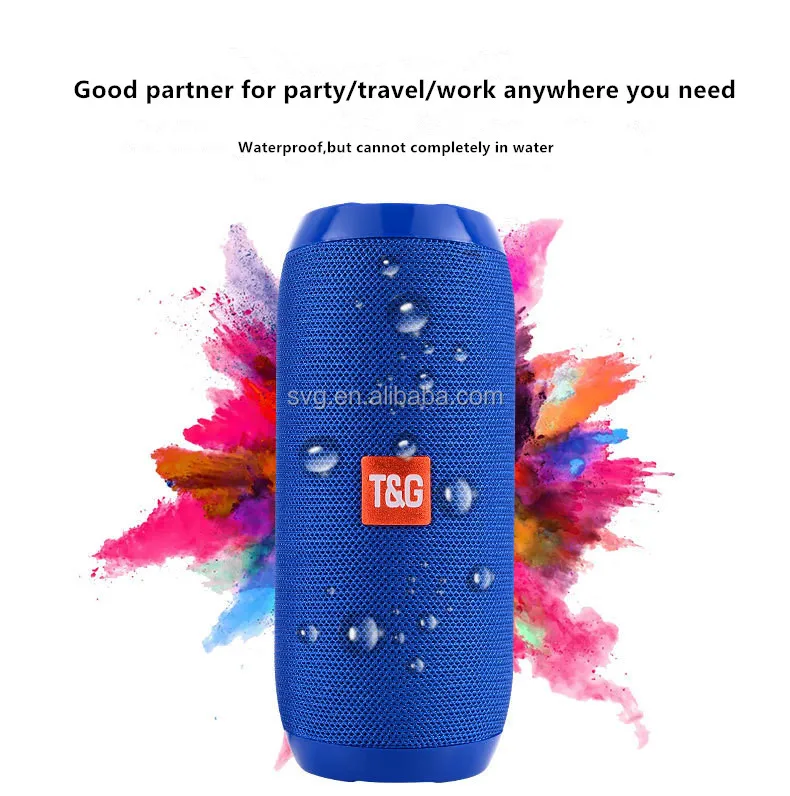 portable blue tooth speaker TG117 wireless speaker noise cancelling handfree loud speakers jb - ANKUX.COM