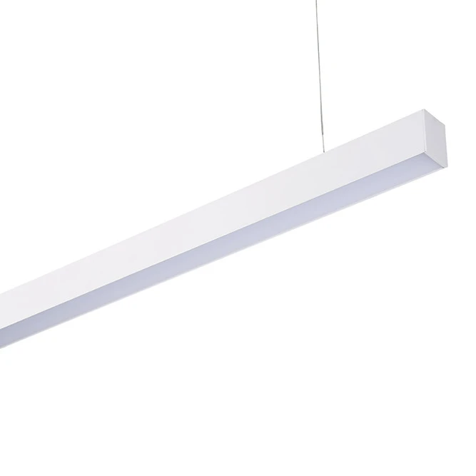 guangzhou price new strip 15w recessed suspended linear light led for studio house decorating