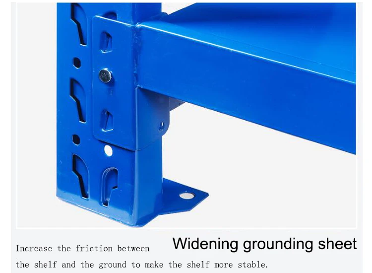 High Quality 4 Layer Heavy Duty Shelf Warehouse Metal Storage Rack