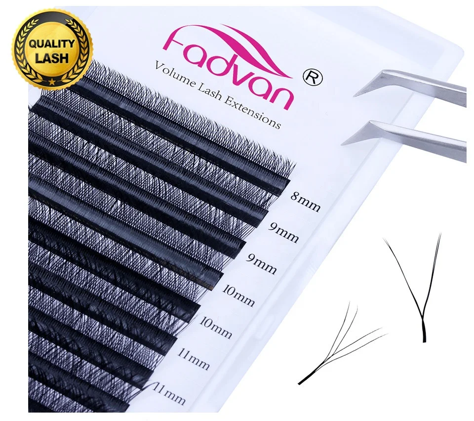 

Fadvan lashes Private Label YY Eyelashes Extension Faux False Eyelashes Extensions
